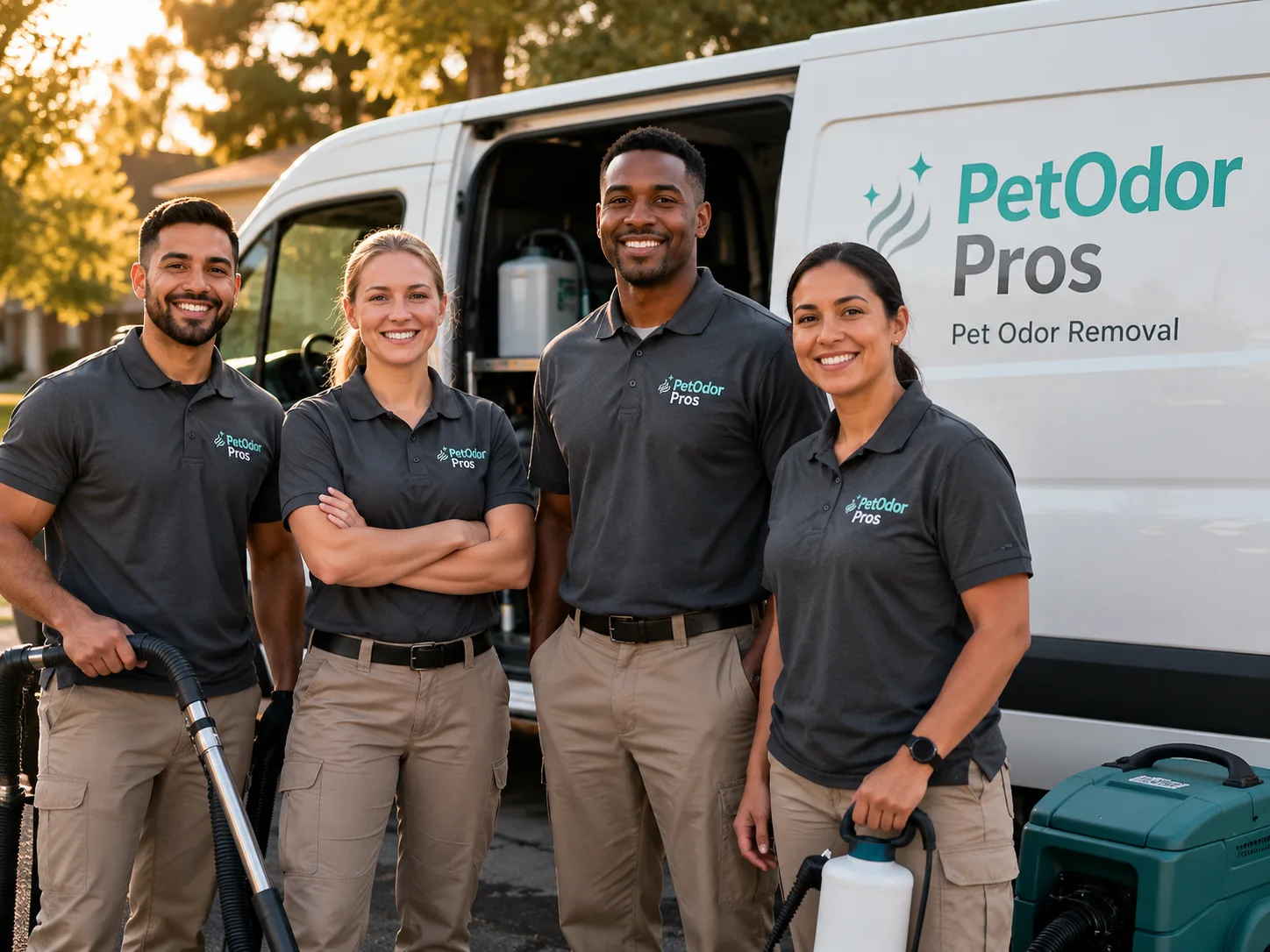 Pet Odor Removal team serving Hunters, WA